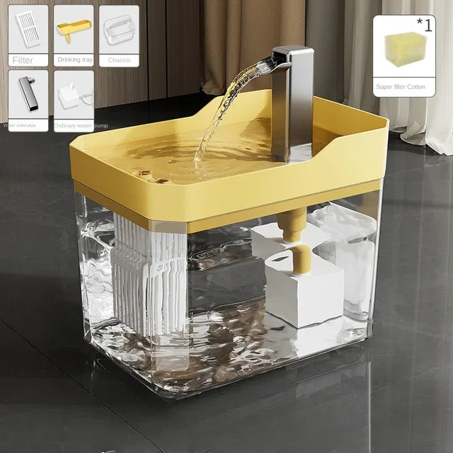 Automatic Cat Water Fountain with Filter & Smart Pump