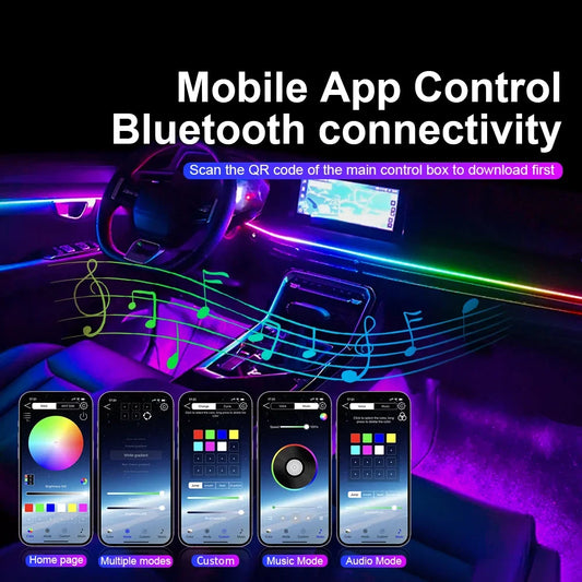 18-in-1 RGB Symphony Car Ambient Lighting Kit