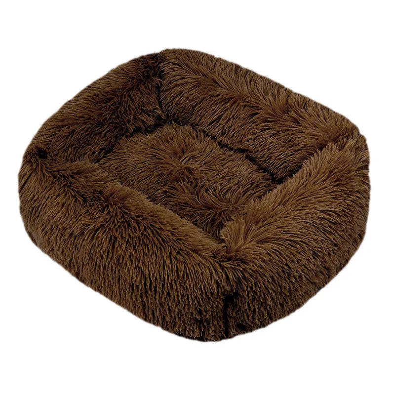 CloudNine Square Calming Dog Bed – Ultra-Soft Washable Plush
