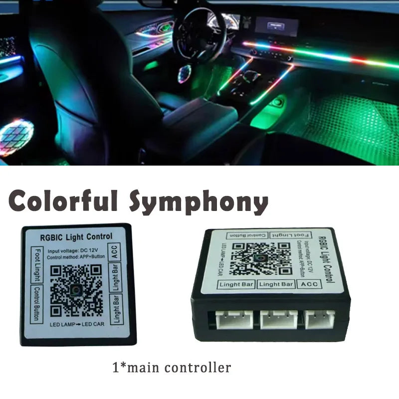 18-in-1 RGB Symphony Car Ambient Lighting Kit