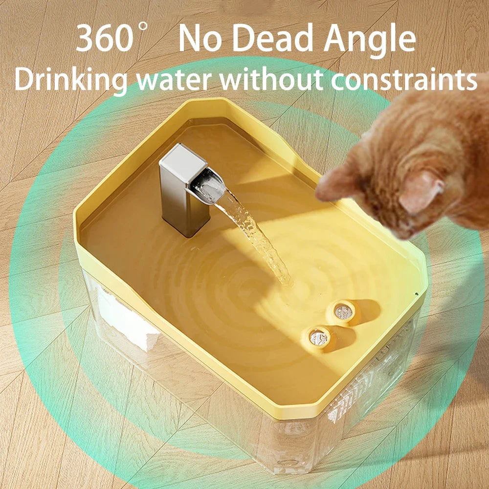 Automatic Cat Water Fountain with Filter & Smart Pump