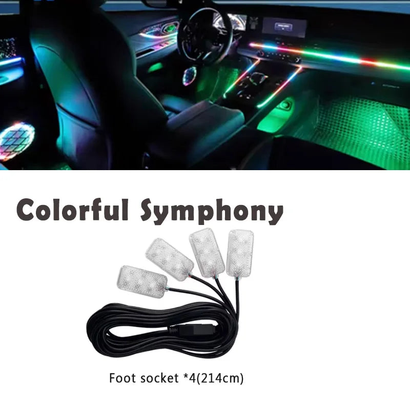 18-in-1 RGB Symphony Car Ambient Lighting Kit