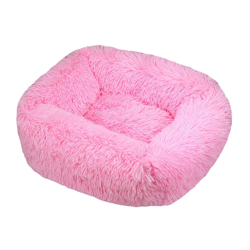 CloudNine Square Calming Dog Bed – Ultra-Soft Washable Plush