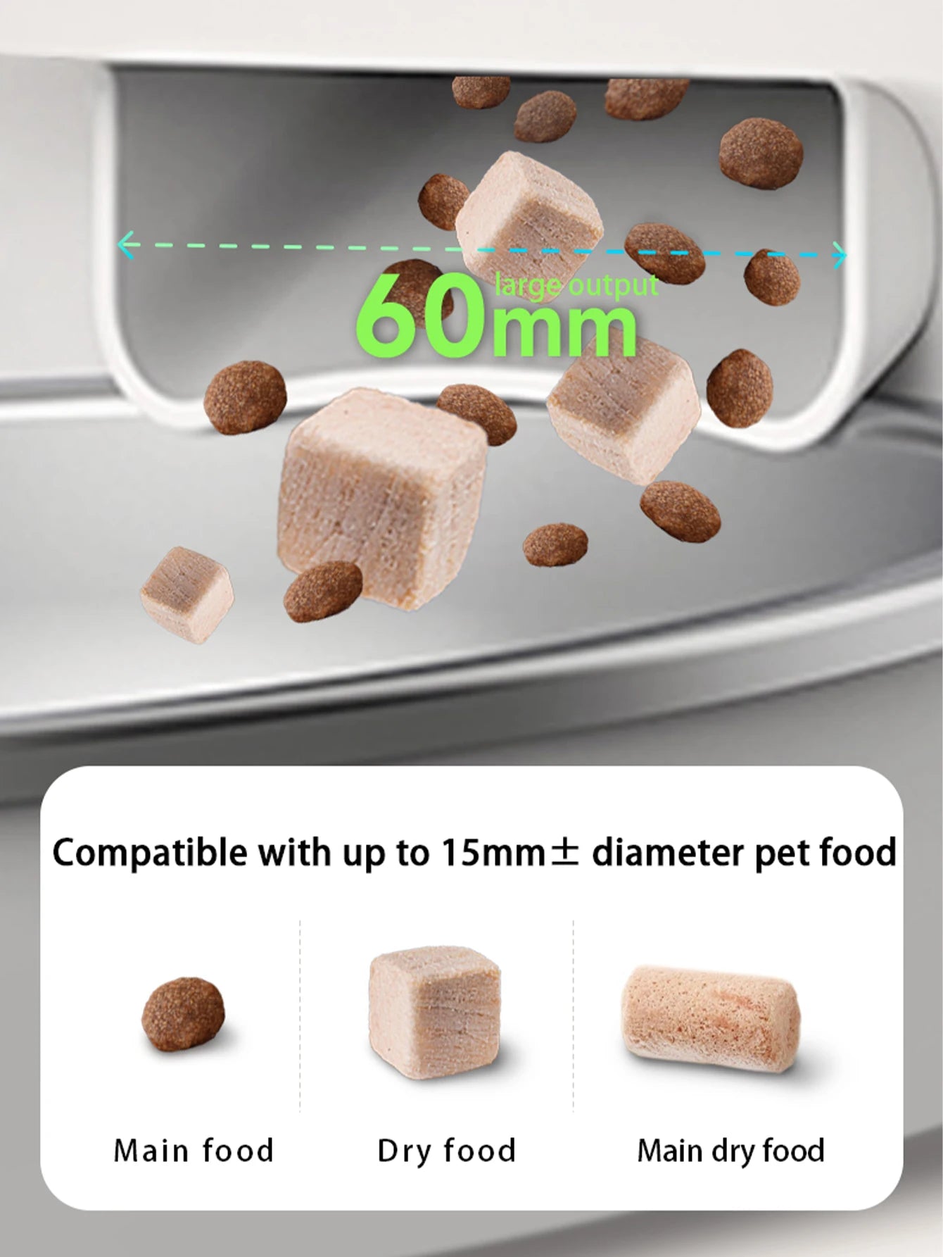 Smart Cat Feeder with Camera & WiFi (Dual Band 2.4G/5G)