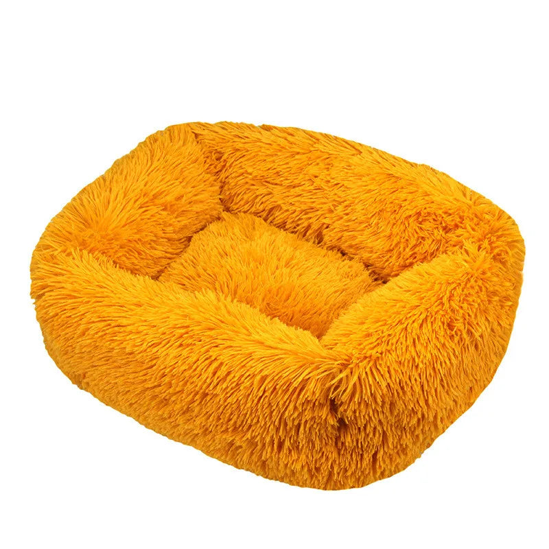 CloudNine Square Calming Dog Bed – Ultra-Soft Washable Plush