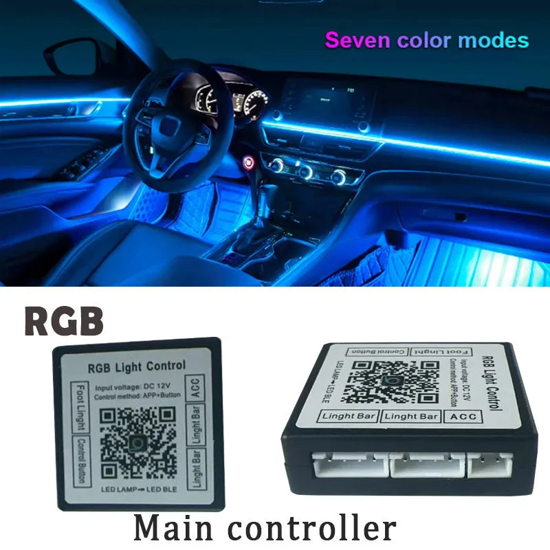 18-in-1 RGB Symphony Car Ambient Lighting Kit