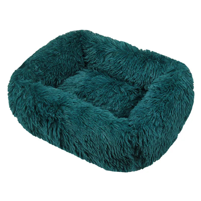 CloudNine Square Calming Dog Bed – Ultra-Soft Washable Plush