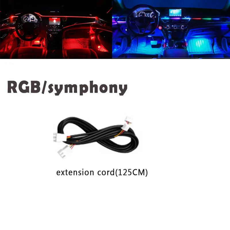18-in-1 RGB Symphony Car Ambient Lighting Kit