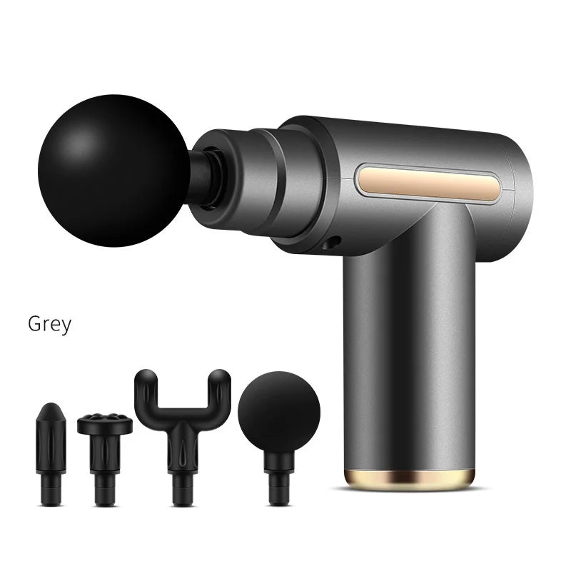 Feel Relief in 60 Seconds — Portable Deep Muscle Massage Gun for Full Body Recovery