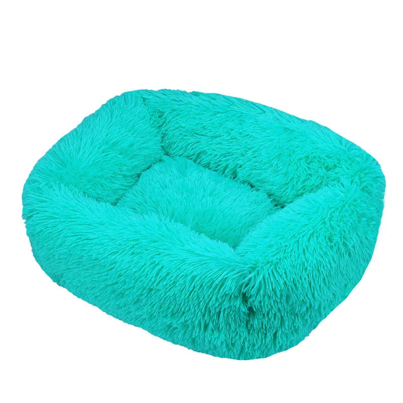 CloudNine Square Calming Dog Bed – Ultra-Soft Washable Plush